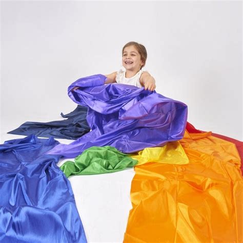 Rainbow Fabric Pack Art And Craft From Early Years Resources Uk
