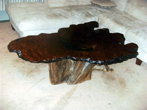 Build Your Own Unique Burl Wood Coffee Table Dengarden