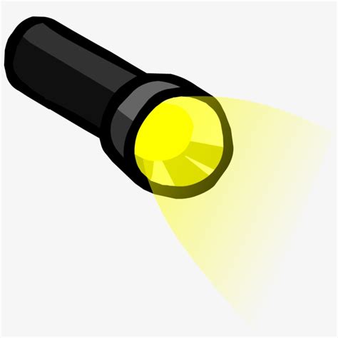 Flashlight Clipart Png Cartoon Flashlight Transparent Background