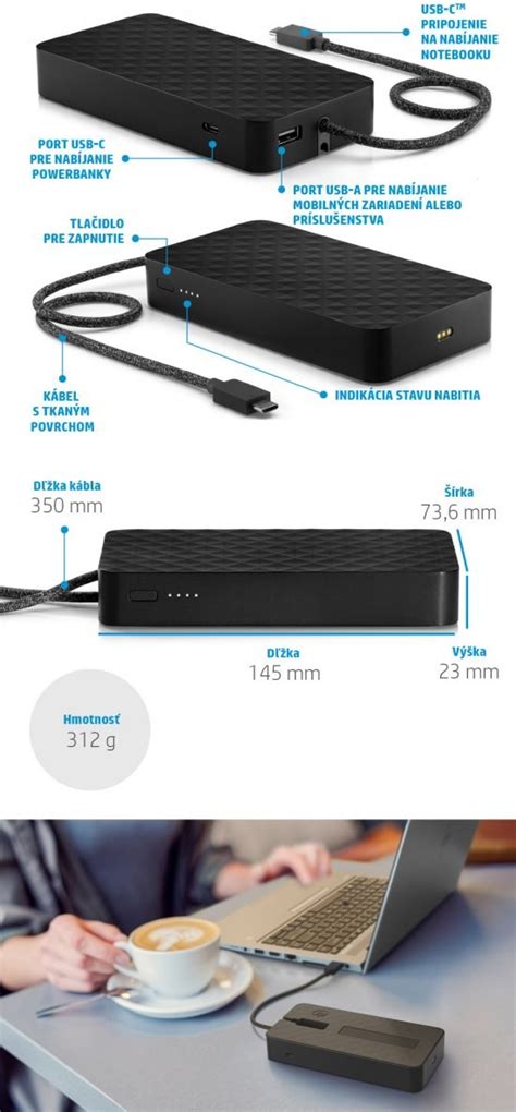 Hp Usb C Essential Power Bank V Predaj Datacomp Sk