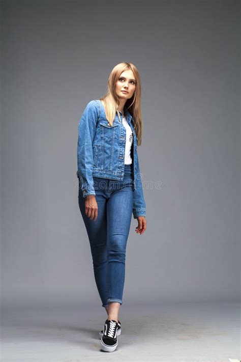 Sexy Woman Denim Jacket Stock Photos Free Royalty Free Stock Photos From Dreamstime