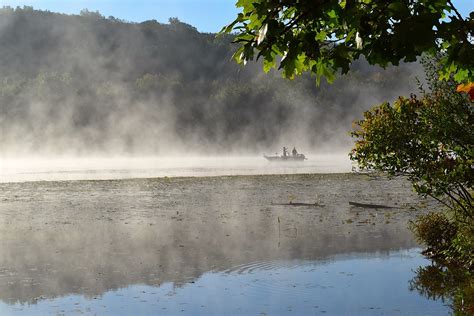 Lake Mist Morning Free Photo On Pixabay