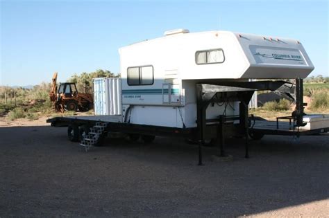 Toy Hauler Trailers Toy Hauler Camper Flatbed Trailer Car Trailer