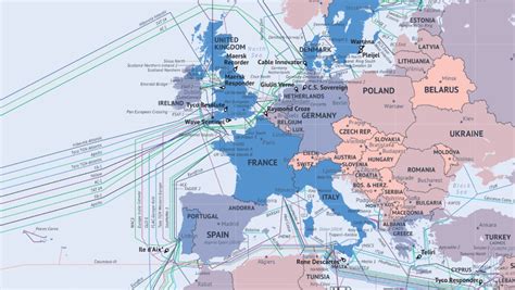 What The Internet Looks Like Undersea Cables Wiring Ends Of The Earth