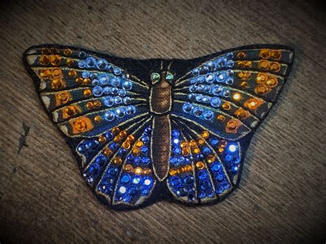 Butterfly Butterfly Pin Butterfly Brooch Swarovski Etsy Butterfly