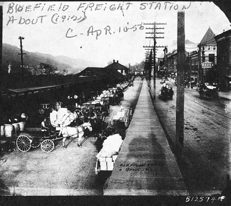 Bluefield West Virginia Freight Station 1912 West Virginia History