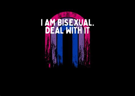 i am bisexual deal with it bi sayings bi pride quotes lgbtq greeting card by maximus designs