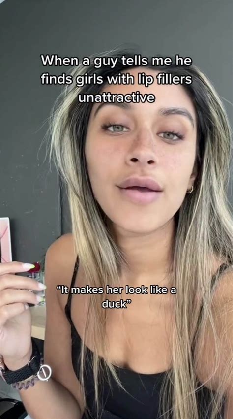 Tiktoker Loves Her Lip Fillers But Some Men Say She Looks Like A Duck