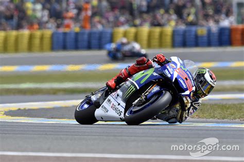 Jorge Lorenzo Yamaha Factory Racing At French Gp