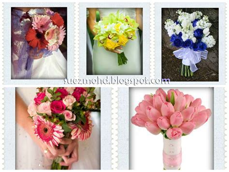 Beli buket bunga tulip online berkualitas dengan harga murah terbaru 2021 di tokopedia! Live With Excitement: Bunga Tangan Nikah DIY