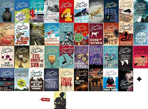 The Complete Collection Of Books Hercule Poirot Books By Agatha