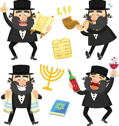 Orthodox Rabbi Illustrations Royalty Free Vector Graphics And Clip Art