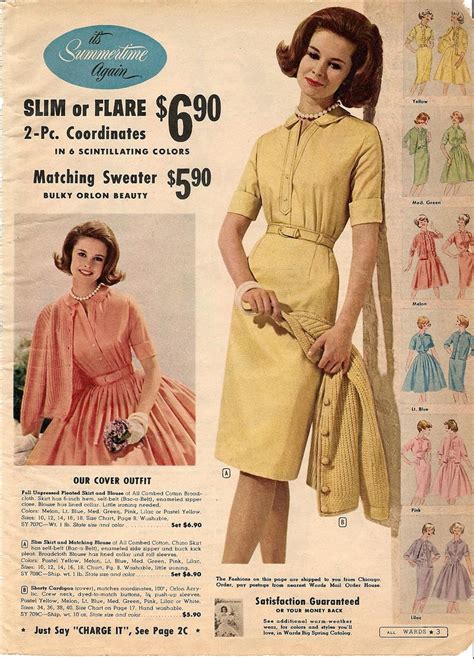 Montgomery Ward Summer 1961 Catalog Slim Or Flare I Cant Flickr