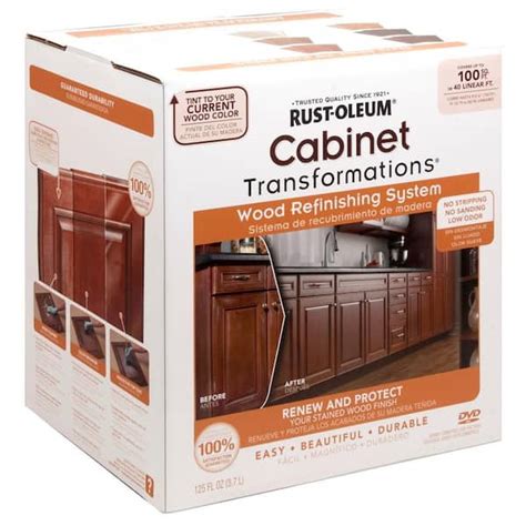 Rust Oleum Transformations Cabinet Wood Refinishing System Kit 262495