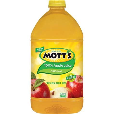 Motts Apple Juice Nutrition Label All Are Here