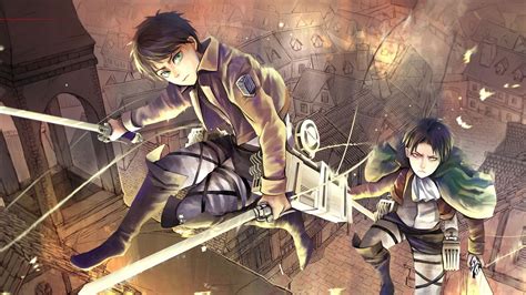 Eren And Levi Attack On Titan Wallpapers Top Free Eren And Levi