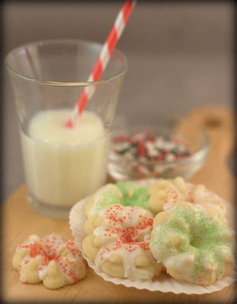 Its Almost Baking Time My Favorite Easy Spritz Cookie Recipe Home