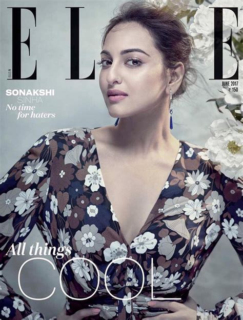 Sonakshi Sinha Photoshoot For Elle Magazine June 2017