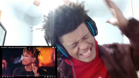 Juice Wrld High Again Reaction I Almost Cried Bruh Youtube