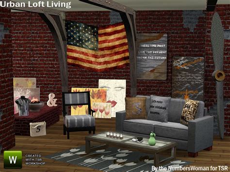 The Sims Resource Urban Loft Living