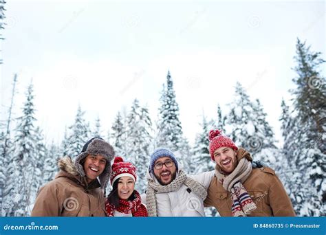 Friendship Stock Image Image Of Winterwear January 84860735