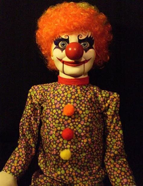 Ooak Clown Puppet Ventriloquist Doll