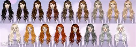 Aveira Sims 4 Newsea`s Sparklers Hair Retextured Sims 4 Hairs