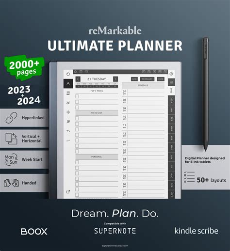 Ultimate Remarkable Planner 2023 And 2024 Digplanner