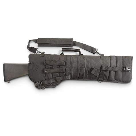 Black Military Molle Rifle Remington Shotgun Scabbard Holster Gun Case