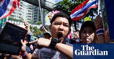 Anti Government Protests In Bangkok In Pictures World News The Guardian