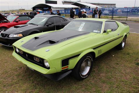 1971 Ford Mustang Mach 1 429 Sportsroof Grabber Lime The Flickr