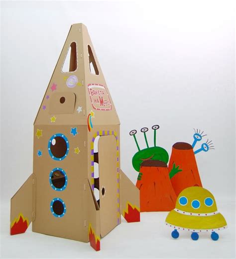 25 Best Ideas About Cardboard Rocket On Pinterest Space Theme Outer