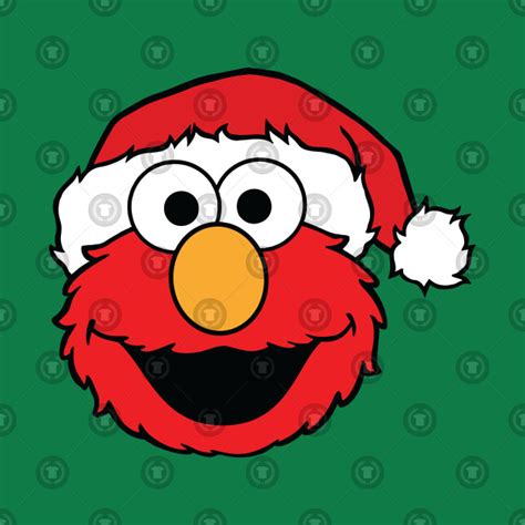 Christmas Elmo Elmo T Shirt Teepublic