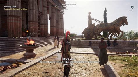 Assassin S Creed Odyssey Sanctuary Delphi Synchronize Temple Of