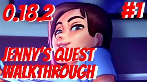 Jenny Quest Walkthrough Part Summertime Saga Youtube