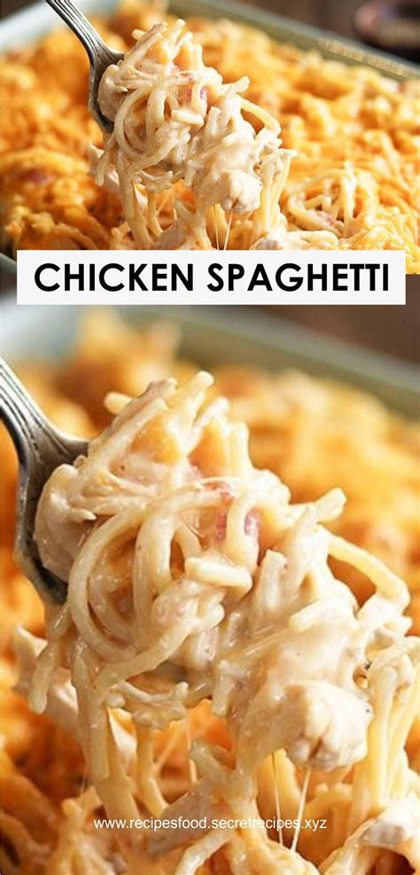 Onion powder, salt and pepper. Special Chicken Spaghetti | Recipe Spesial Food