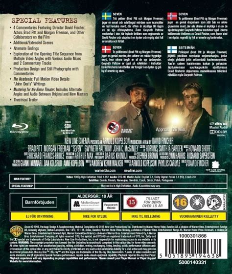 Seven Se7en Blu Ray Film → Køb Billigt Her Guccadk