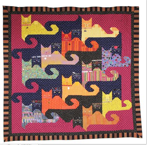 Quilt Inspiration The Best Of Cat Quilts Part Three