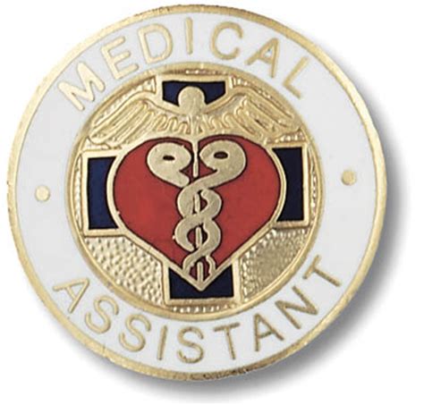 Nursing Assistant Emblem Round Pin
