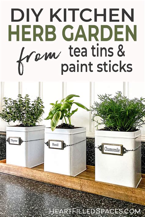 How To Make A Diy Indoor Herb Garden Kit For Your Kitchen Window Artofit