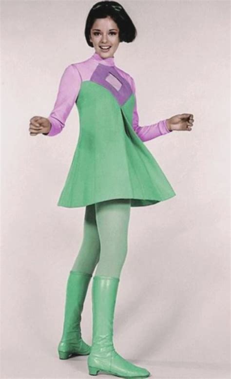 1960s space age fashion mod mini dress green purple go go boots model vintage fashion style