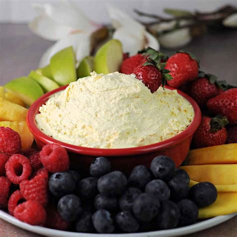 Cool Whip Fruit Dip 2 Ingredient Sula And Spice