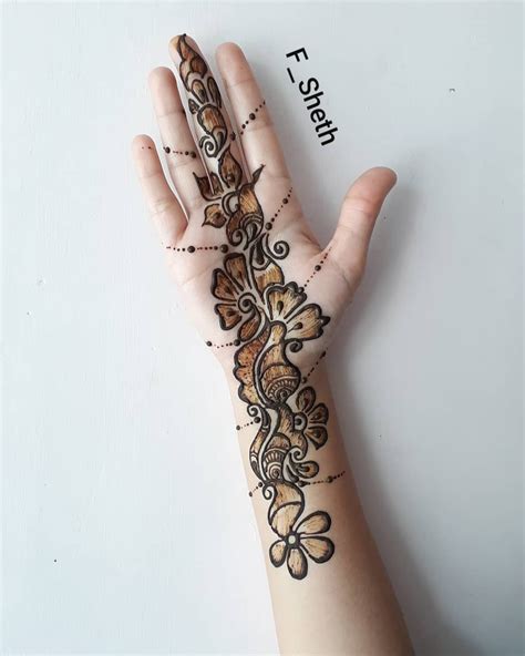 Latest Arabic Mehndi Design For Front Hand K4 Fashion Henna Designs