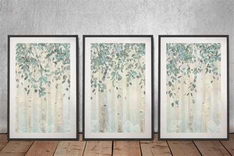 Dream Forest James Wiens Triptych Artwork Canvas Prints Australia