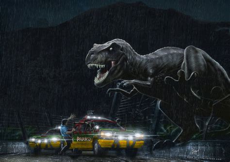 Jurassic Park T Rex Wallpaper Wallpapersafari