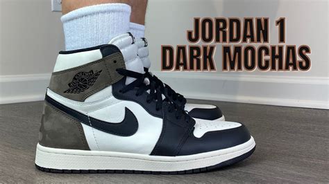 Jordan 1 High Dark Mochas On Feet Rep Review 😎 🏼 From Jordanreps2012