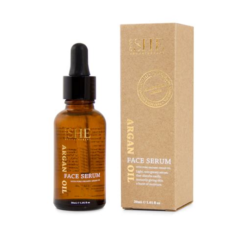 Let your hair benefit from oils. Argan Oil Face Serum 62301