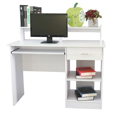 A few general guidelines for a good desk height are: Ktaxon Office Desk Computer Desk，PC Laptop Desk Modern ...