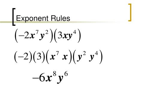 Ppt Exponent Rules Powerpoint Presentation Free Download Id3032094