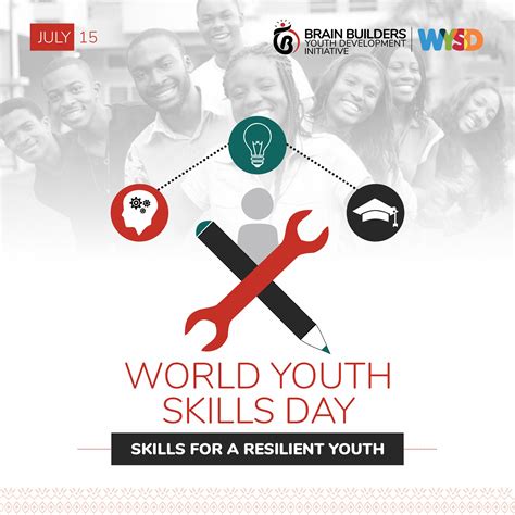 world youth skills day 2020 skills for a resilient youth the brain builder